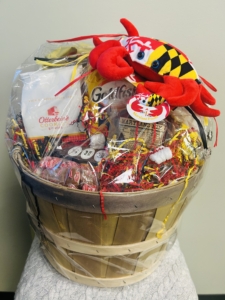 Baltimore Crab Themed Basket